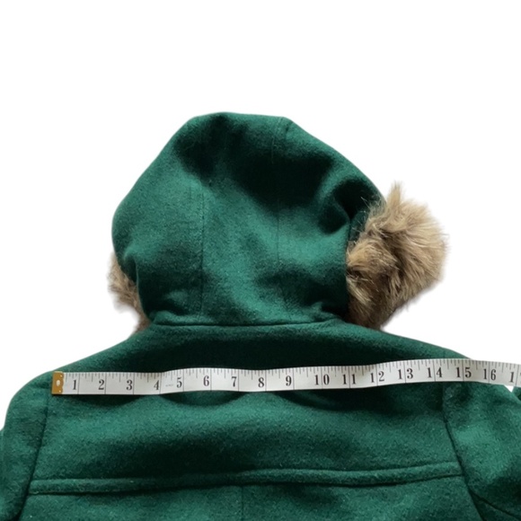 J.Crew Mercantile Vail Wool Blend Parka in Academic Green, size 0 - Picture 13 of 14